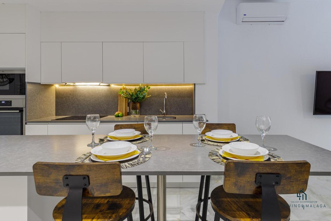 Apartamento Living4Malaga Malaga Centre Premium Exterior foto
