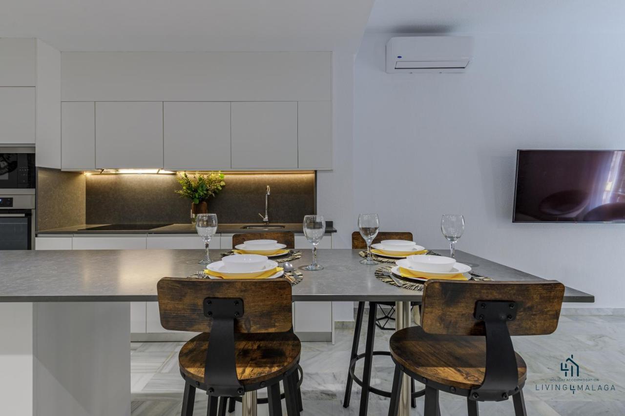 Apartamento Living4Malaga Malaga Centre Premium Exterior foto
